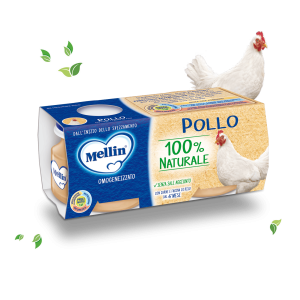 MELLIN OMOGENEIZZATO POLLO 2 X 80 GR