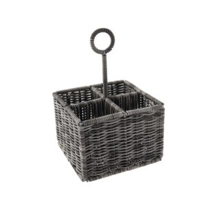 Paderno Portacondimenti Quadrato con Anello