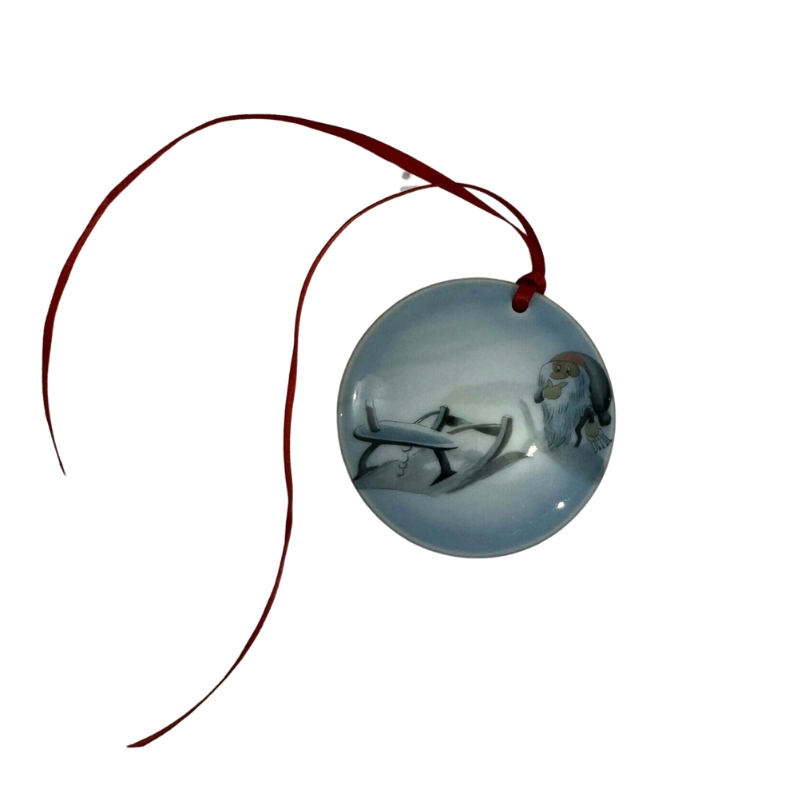 Bing & Grondahl Decoro in Porcellana “Scene invernali” - immagine 2