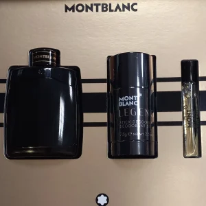 MONTBLANC LEGEND EAU DE PARFUM CONFEZIONE REGALO EDP 100ML+DEODORANTE STICK+TRAVEL SIZE EDP 7,5 ML