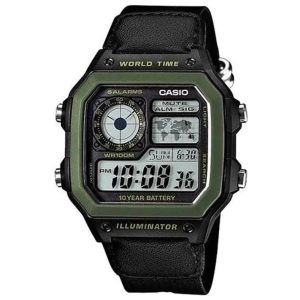 Casio Orologio digitale uomo AE-1200WHB-1BVDF