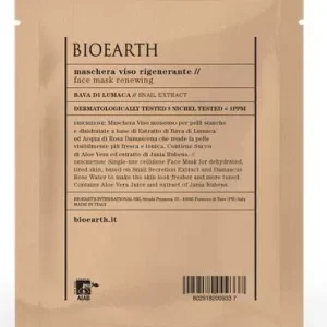 Maschera Viso Rigenerante Bava di Lumaca Bioearth