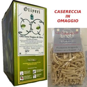Olio evo di Nocellara del Belice – in Bag in Box (Casereccia in Omaggio)
