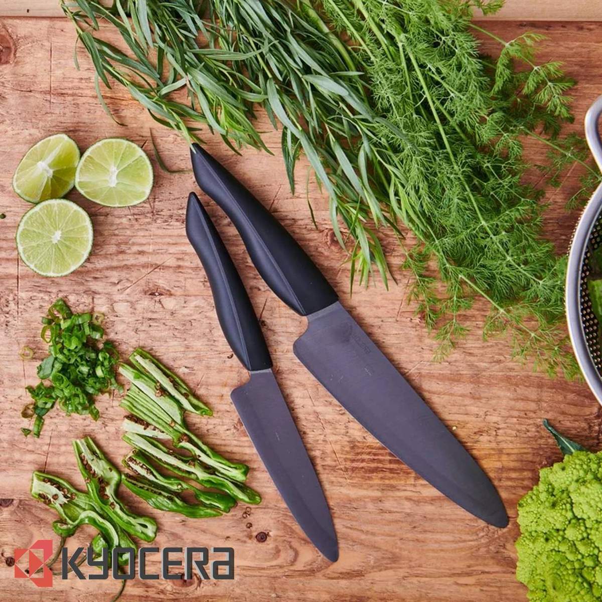 Coltello Kyocera Chef ZK180BKBKEU Serie Shin Black - immagine 5