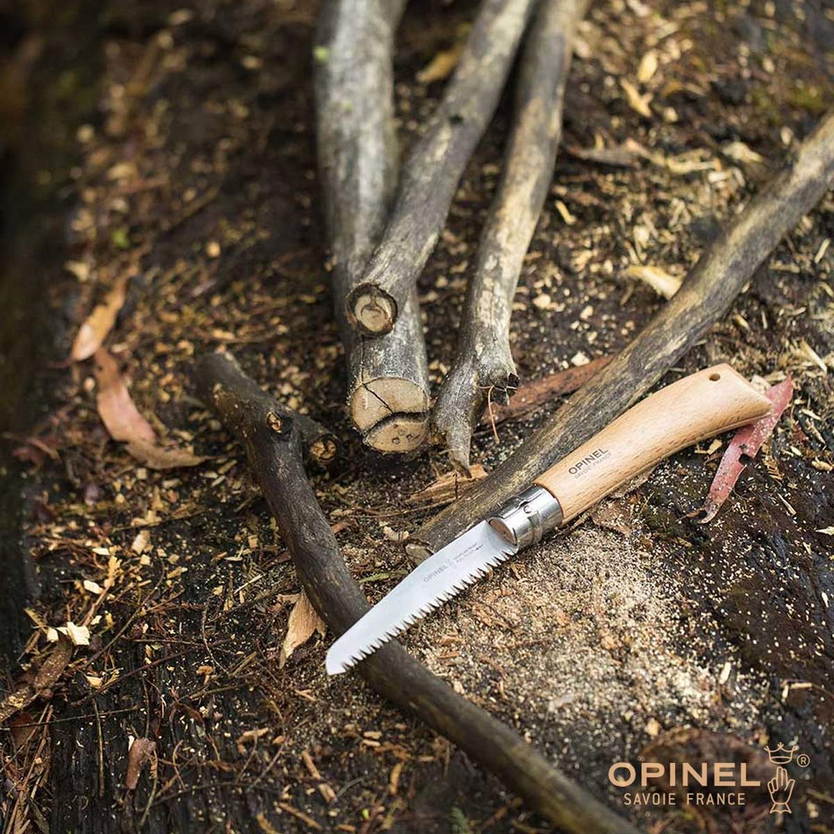 Seghetto Opinel N°12 richiudibile con lama dentata 12 cm O-165126 - immagine 4