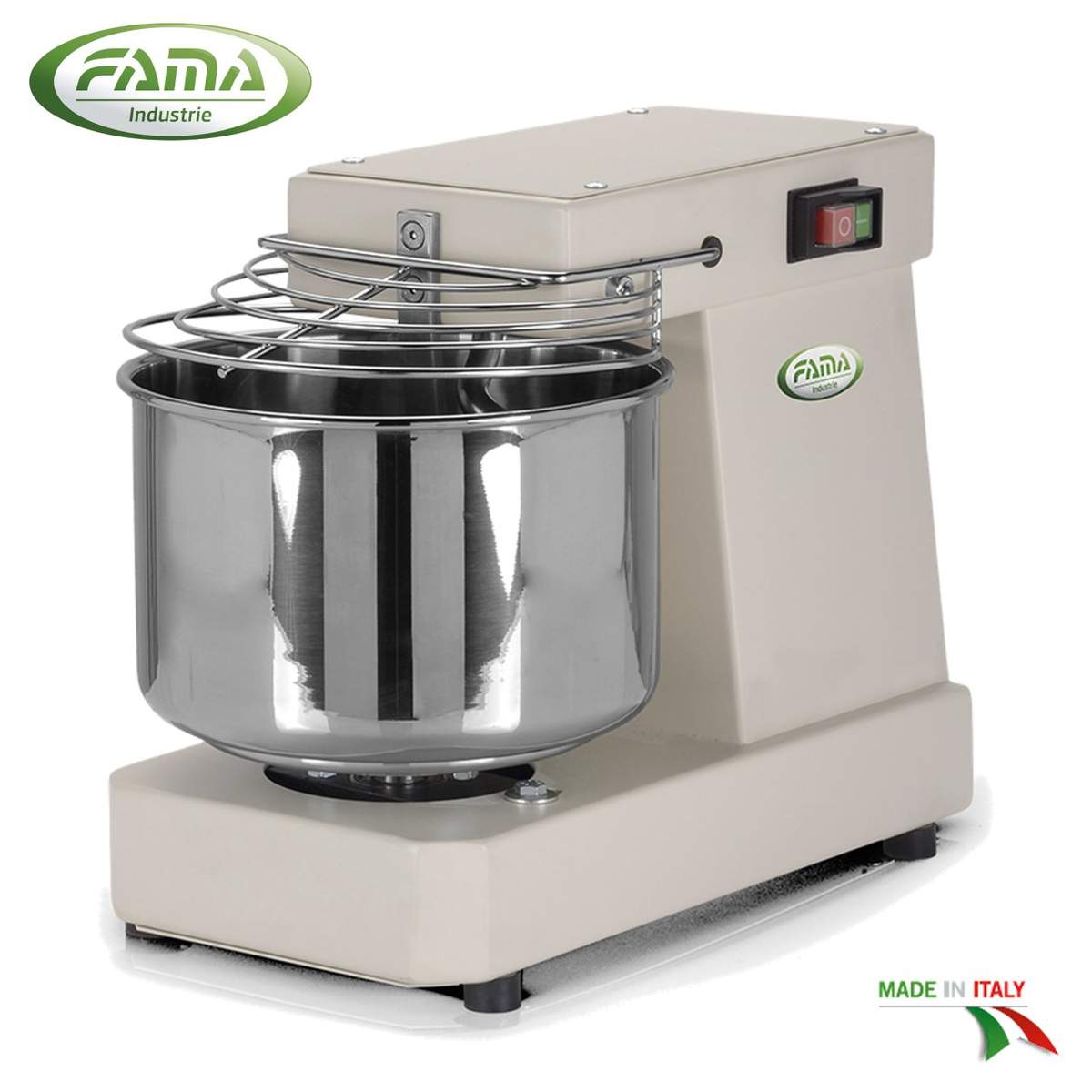 Impastatrice a spirale con testa fissa Fama Industrie da 5kg FI7M - immagine 3