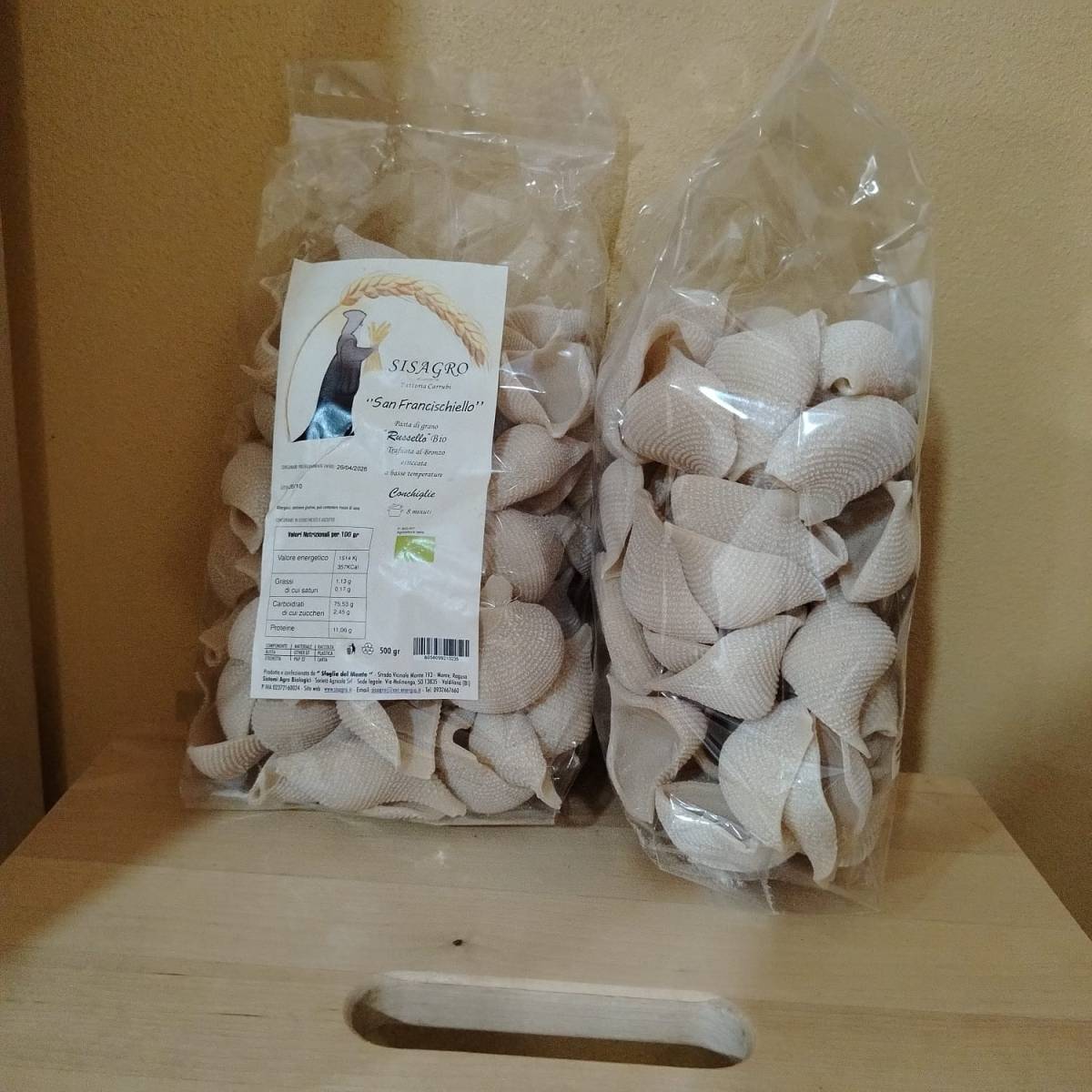 Conchiglie “San Francischiello” di Grano Russello BIO - immagine 2