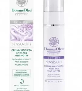 Senso Lift Crema Maschera Anti Age Viso Notte Domus Olea