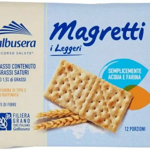 GALBUSERA CRACKER MAGRETTI A BASSO CONTENUTO DI GRASSI 380 GR
