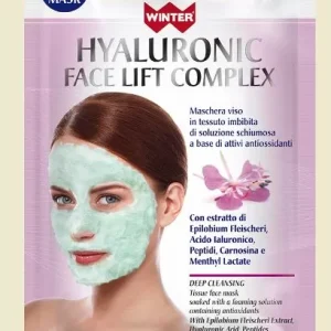 Green Bubble Black Pulizia Profonda Hyaluronic Face Lift Complex Winter