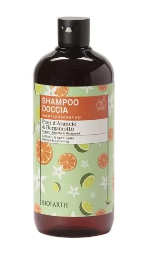 Shampoo Doccia Fiori d’arancio & Bergamotto Bioearth