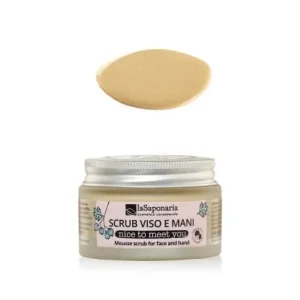 Scrub Mousse Viso & Mani La Saponaria