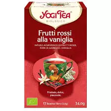 Infuso Ayurvedico – Frutti rossi e vaniglia – Yogi Tea