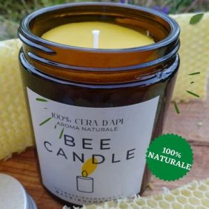 Candela in pura cera d’api