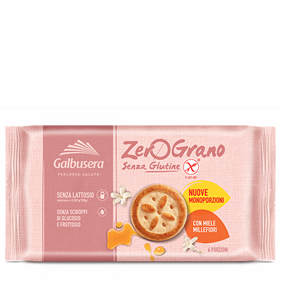 Biscotti con miele senza Glutine e Lattosio GALBUSERA 220gr