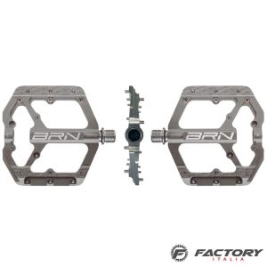 Pedali BRN Mizar Flat CNC Titanio