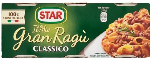 Ragu’ Star Classico gr 100 X24