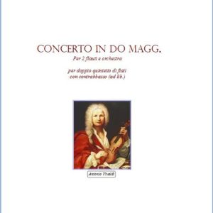 CONCERTO IN DO Magg. PER DUE FLAUTI