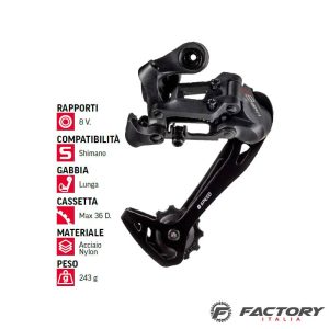 Cambio bici BRN 8 velocità