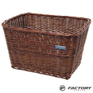 Cesto bici in vimini BRN Ginevra marrone