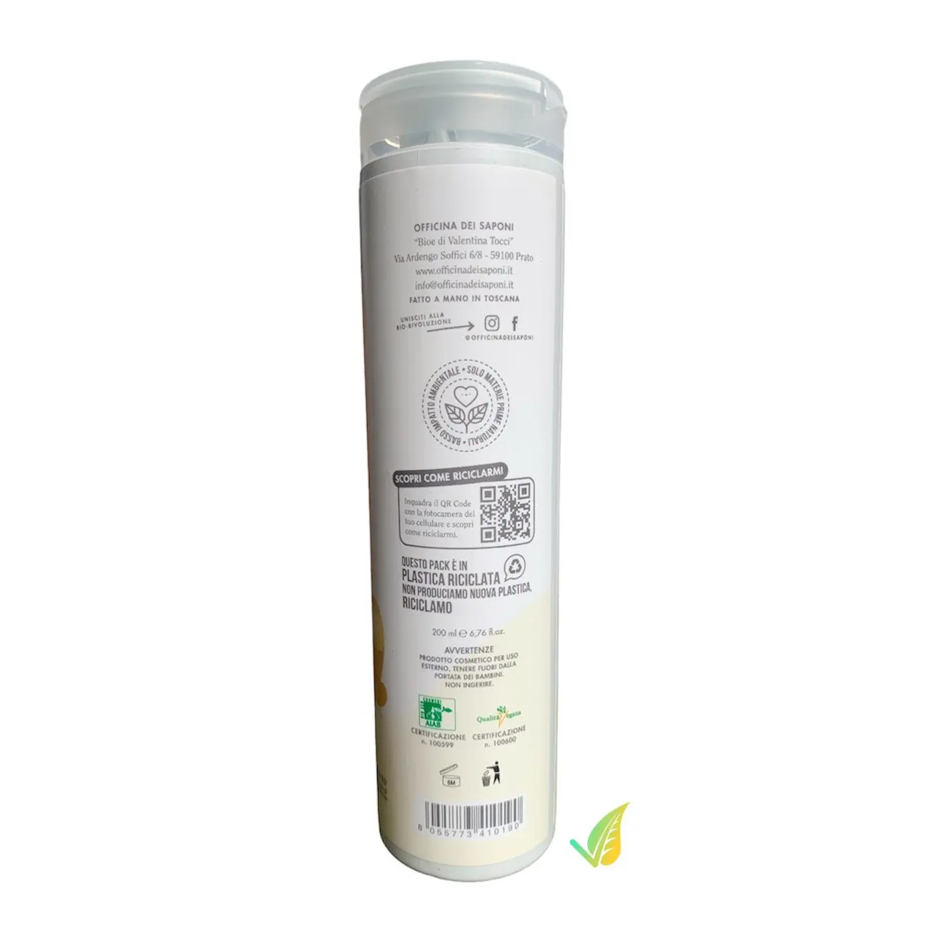 Doccia schiuma Zenzero e Limone Biologico 200ml - immagine 4