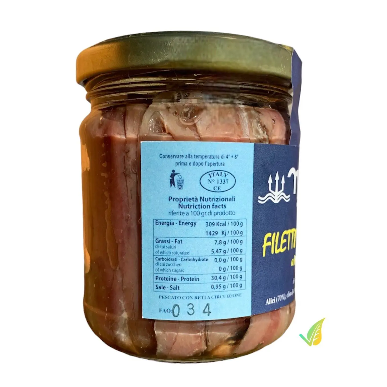 Filetti di Alici di Cetara in Olio 200g - immagine 5