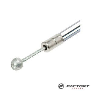 Filo freno anteriore testa tonda completo di guaina cromata