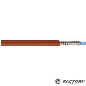 Guaina freno bicicletta Ø 5 mm con teflon marrone miele