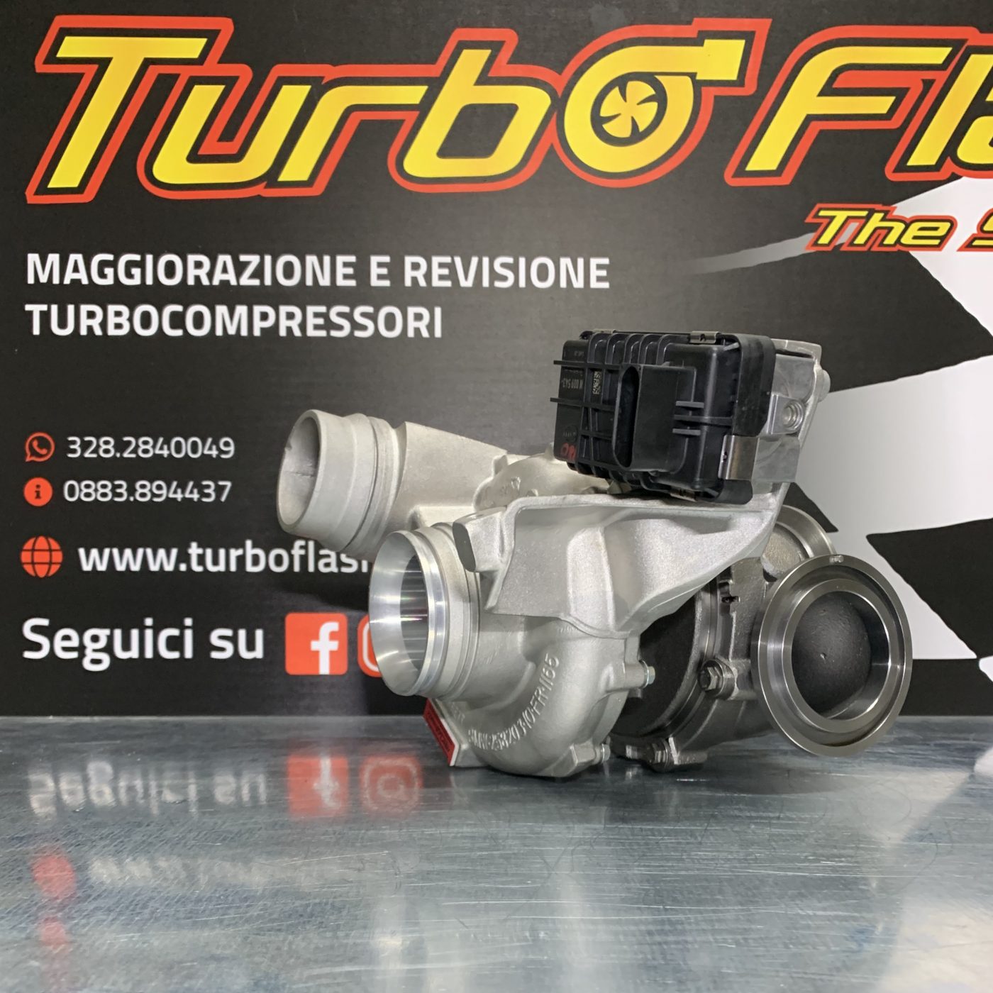 Turbo Maggiorato per BMW 3.0 per 480cv ( Livello 2 * ) GTD2974VR con CUSCINETTI A SFERA - immagine 3