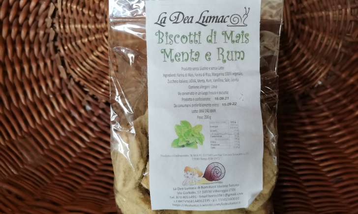 Biscotti alla menta cacao e rhum