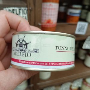 Adelfio Tonno Del Mediterraneo In Olio Di Oliva Latta Rotonda Gr.160
