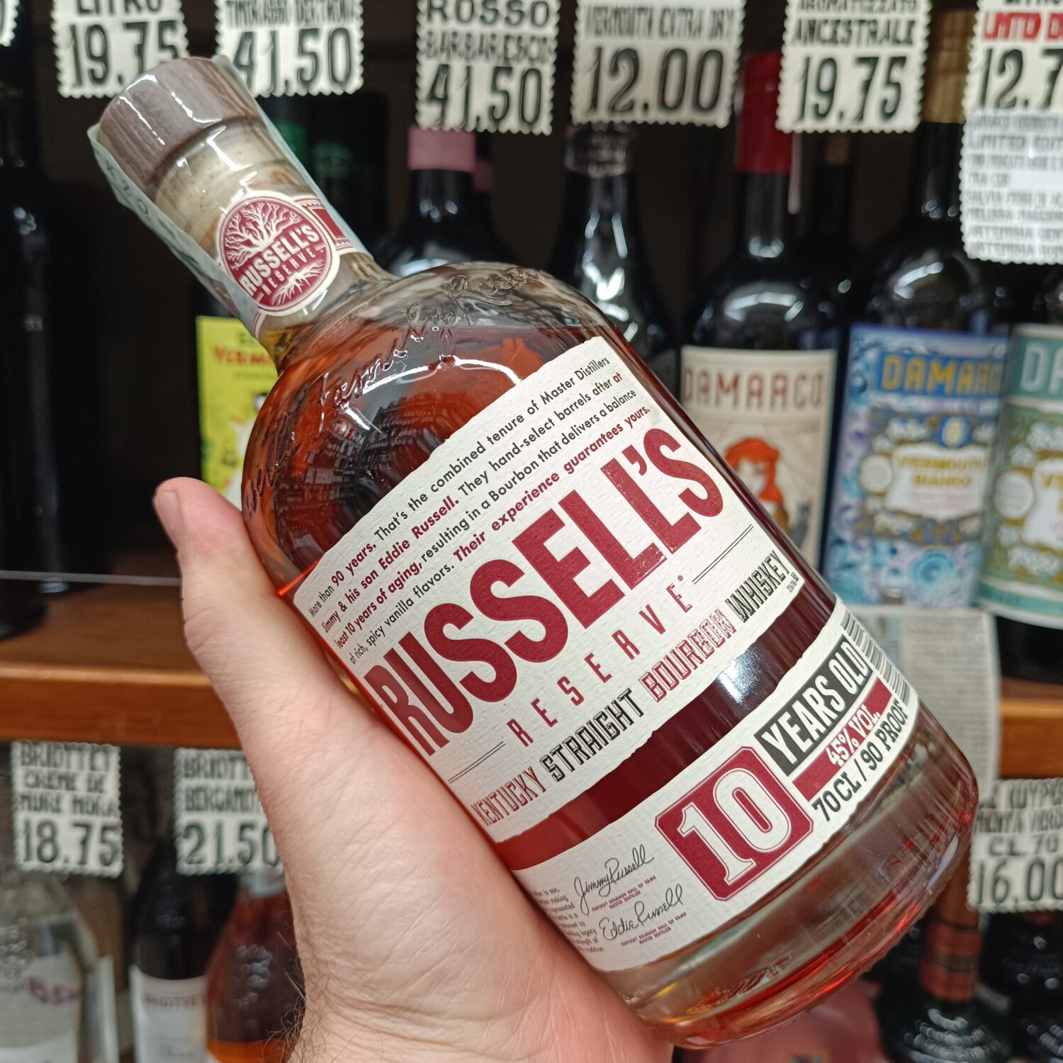 Russell’s Reserve Bourbon 10Y