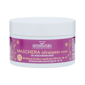 MASCHERA IDRATANTE CAPELLI RICCI AVENA maternatura