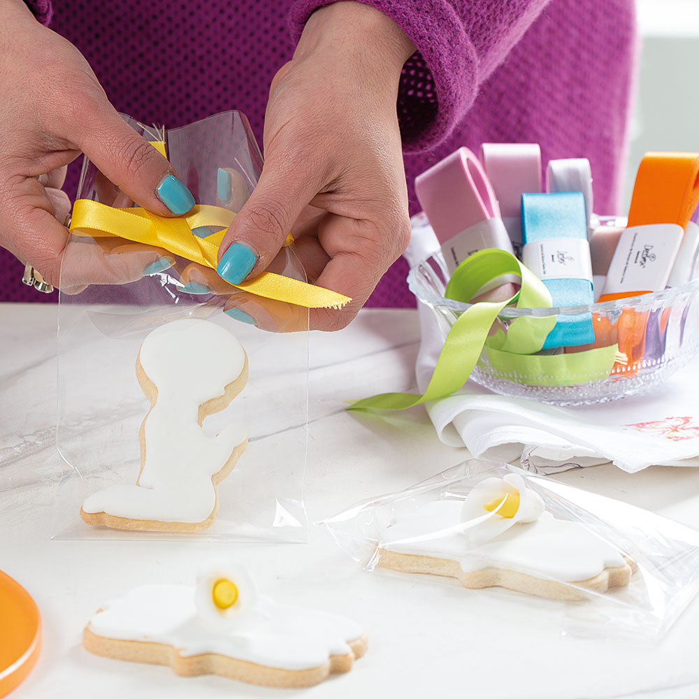 Nastro in Raso Alto cm 2,5Hx3 metri – Nero - immagine 4