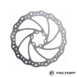 Disco freno acciaio inox 6 fori 203 mm