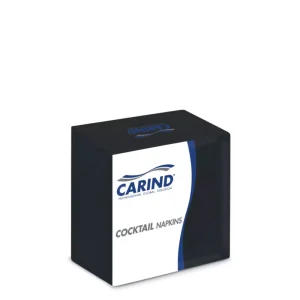 Tovaglioli Neri Cm 24×24 Carind Gp Carta X20