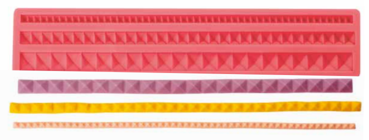 Stampo in Silicone per Decorazioni “Special Day” by Pavoni – Piramidi art ST08