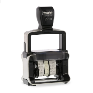 TRODAT PROFESSIONAL 55510/PL Numeratore con piastra  56x33mm nero