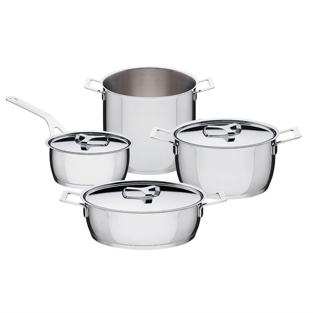 Alessi casseruola a manico lungo Pots&Pans - immagine 3