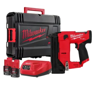 Milwaukee M12 FCN18GS-202X GROPPINATRICE DRITTA 12V 1,2MM 2 BATTERIE CARICATORE VALIGIA