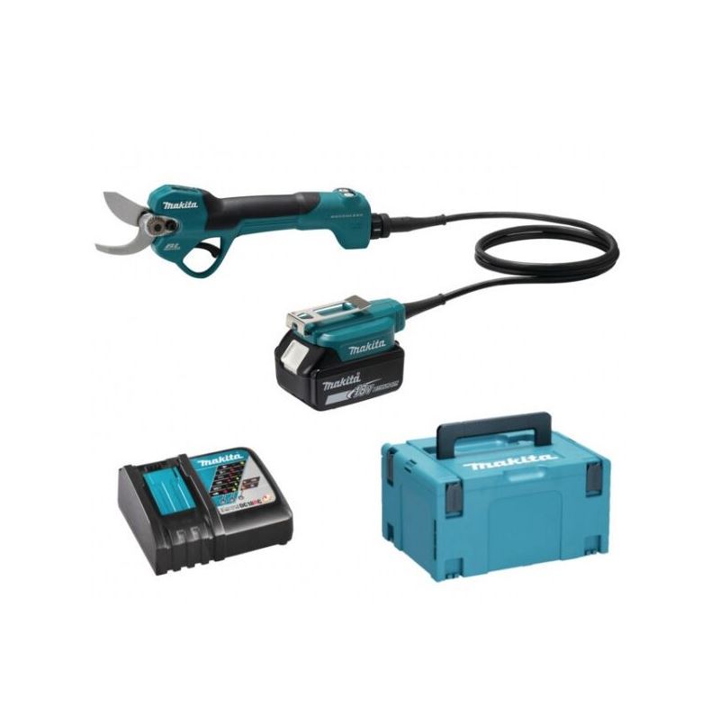 Makita DUP180RT FORBICI POTATURA 18V BATTERIA CARICABATTERIA - immagine 2