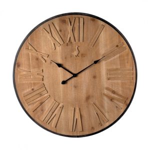 L’oca Nera Orologio da parete in legno