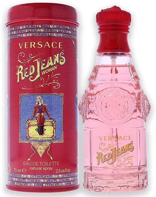 VERSACE RED JEANS EAU DE TOILETTE 75 ML SPRAY