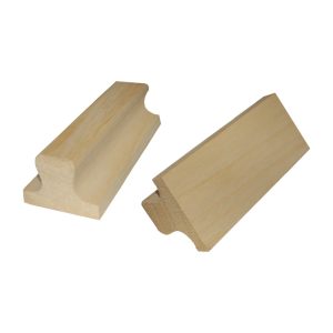 Sagoma di Legno per Timbro di testo Manuale  mm.35×500