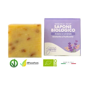 Sapone Avena e Lavanda Biologico 100g