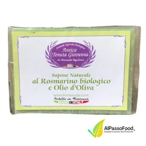 Sapone al Rosmarino Biologico 100g