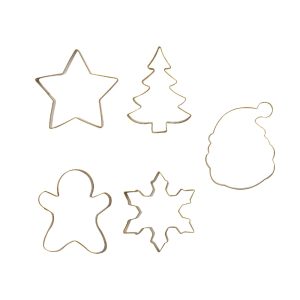 Set Taglia Biscotto – Fantasia di Natale (5 pz)