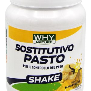 Why Nature Sostitutivo Pasto Banana-Vaniglia 480 g.