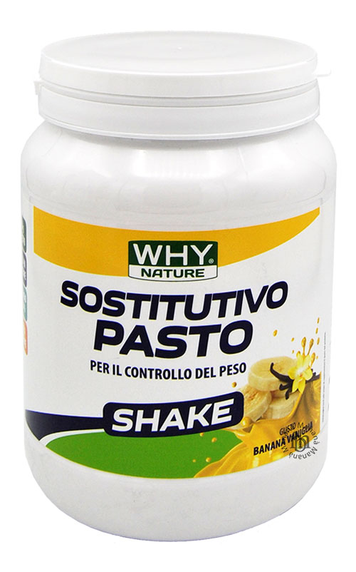Why Nature Sostitutivo Pasto Banana-Vaniglia 480 g. - immagine 2