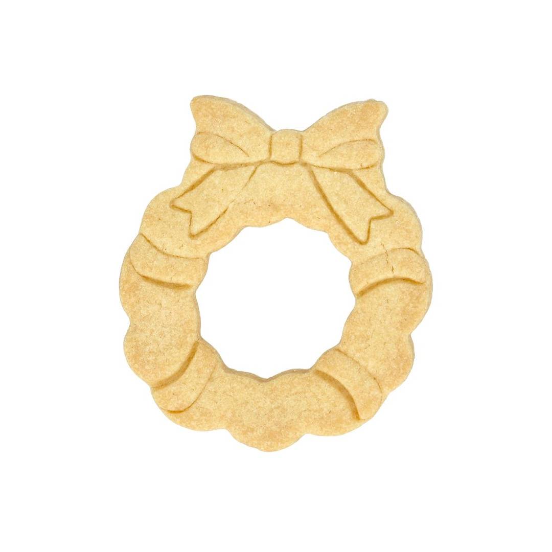 Taglia Biscotto in acciaio inox – Ghirlanda di Natale cm 7,5 - immagine 4